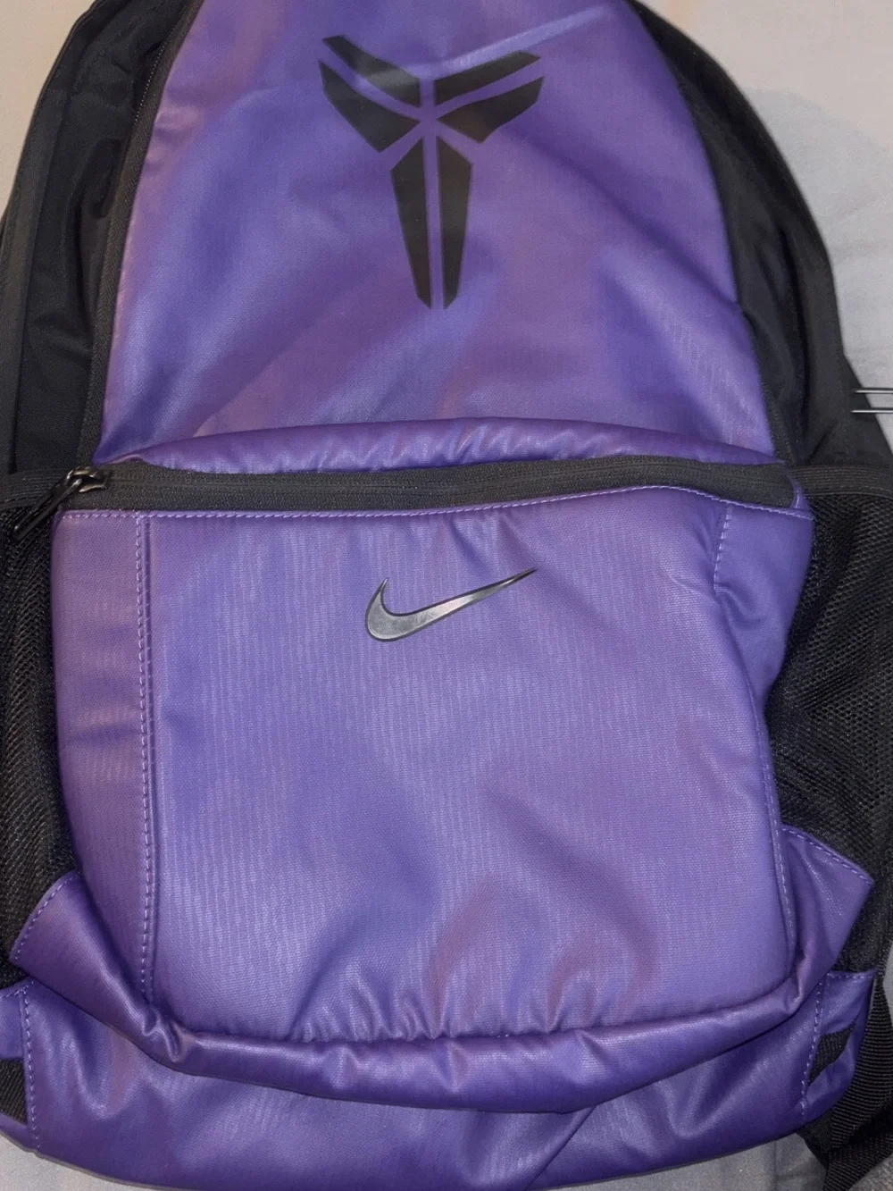 Nike Purple and Black Men’s Backpack with Kobe Logo